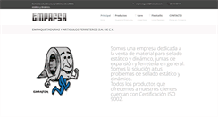 Desktop Screenshot of empafsa.net